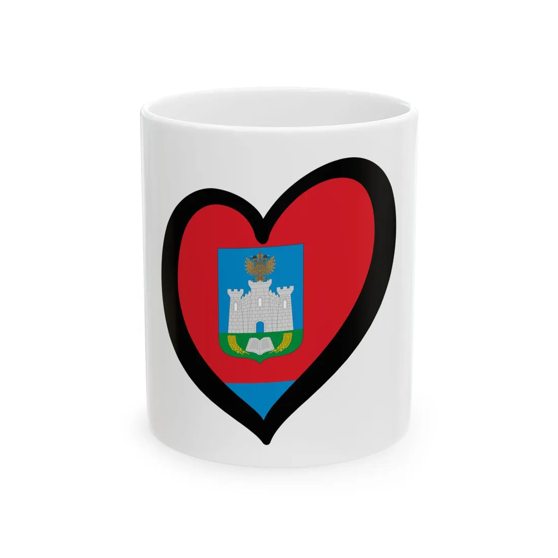 EuroOriol (Russia) White Coffee Mug 11oz - Go Mug Yourself