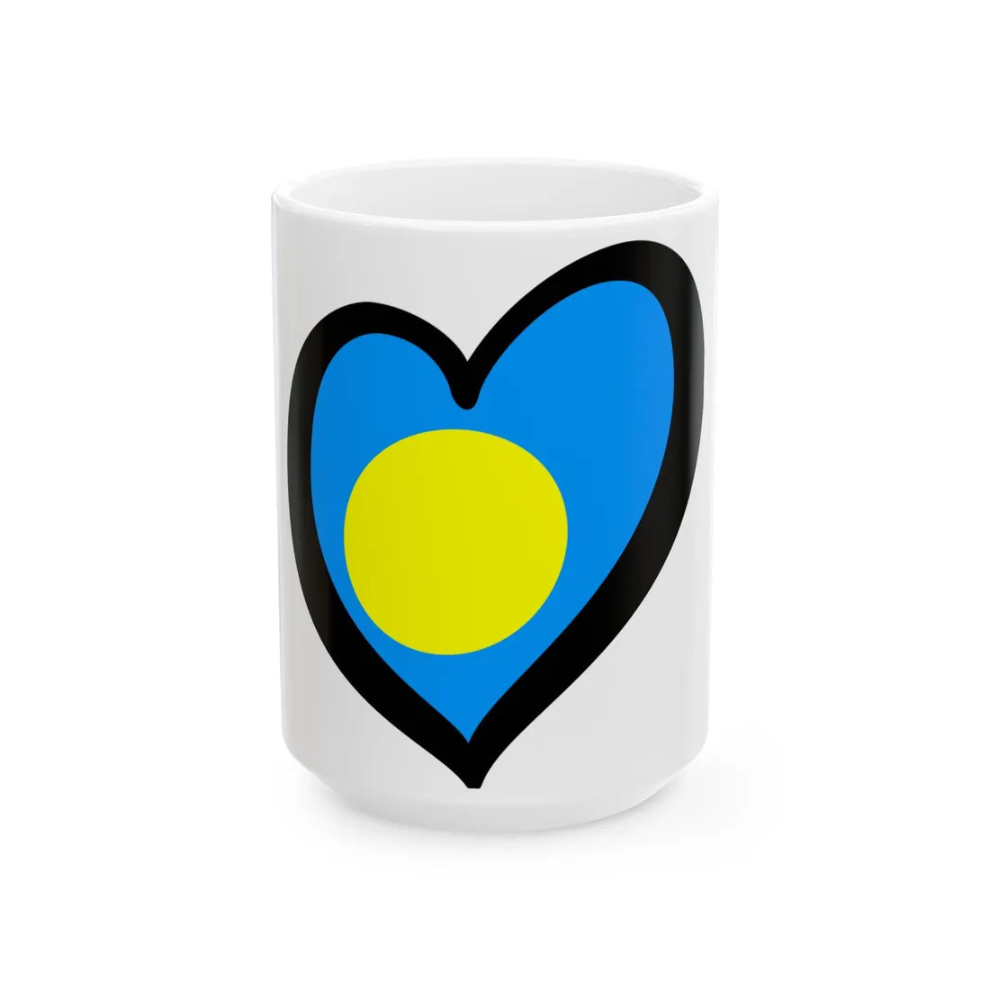 EuroPalau (Palau) White Coffee Mug 15oz - Go Mug Yourself