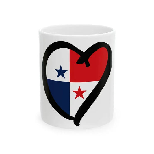 EuroPanamaAnterior (Panama) White Coffee Mug 11oz - Go Mug Yourself