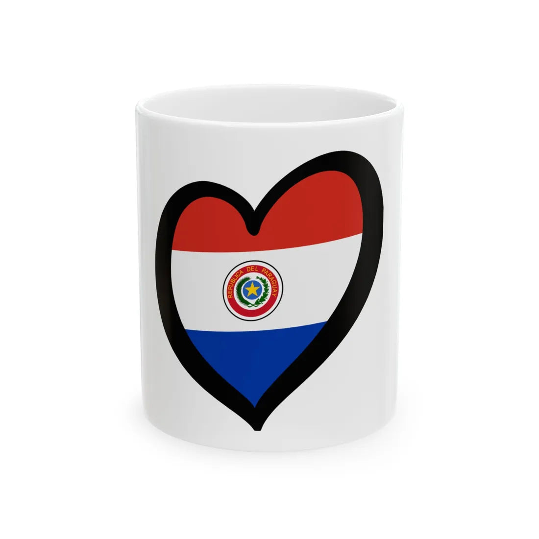 EuroParaguay 1990-2013 (Paraguay) White Coffee Mug 11oz - Go Mug Yourself