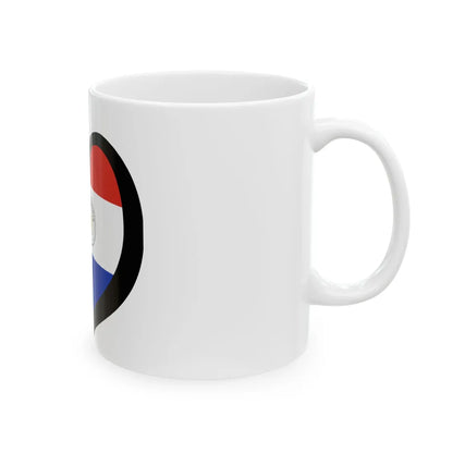 EuroParaguay reverso (Paraguay) White Coffee Mug - Go Mug Yourself