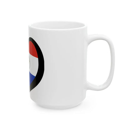 EuroParaguay reverso (Paraguay) White Coffee Mug - Go Mug Yourself
