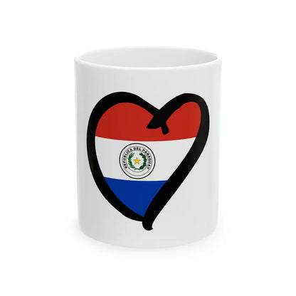 EuroParaguayAnterior (Paraguay) White Coffee Mug 11oz - Go Mug Yourself