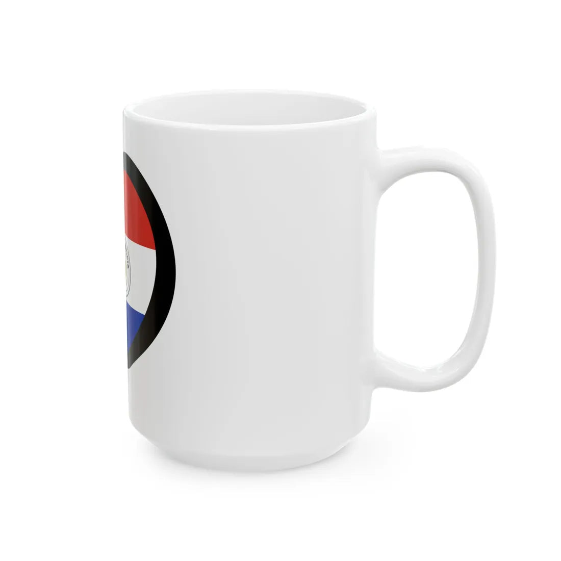 EuroParaguayAnterior reverso (Paraguay) White Coffee Mug - Go Mug Yourself
