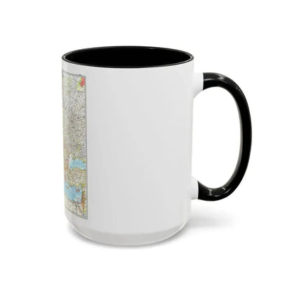 Europe (1957) (Map) Accent Coffee Mug - Go Mug Yourself
