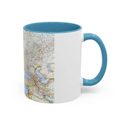 Europe (1962) (Map) Accent Coffee Mug - Go Mug Yourself