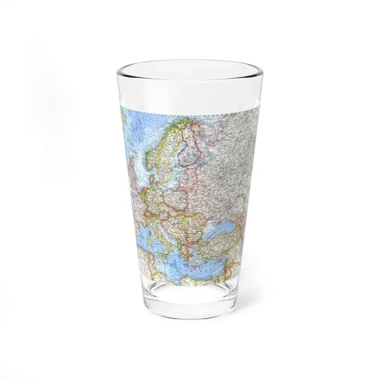 Europe (1962) (Map) Pint Glass 16oz 16oz - Go Mug Yourself