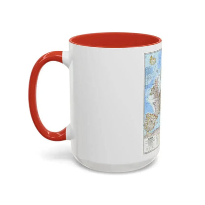 Europe (1969) (Map) Accent Coffee Mug - Go Mug Yourself
