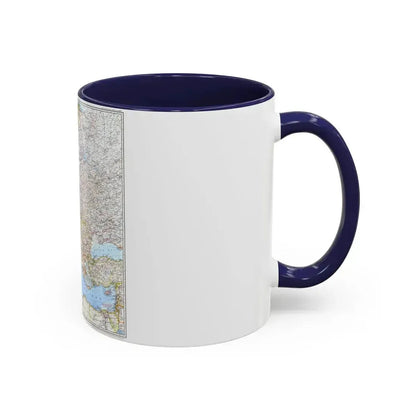 Europe (1969) (Map) Accent Coffee Mug - Go Mug Yourself