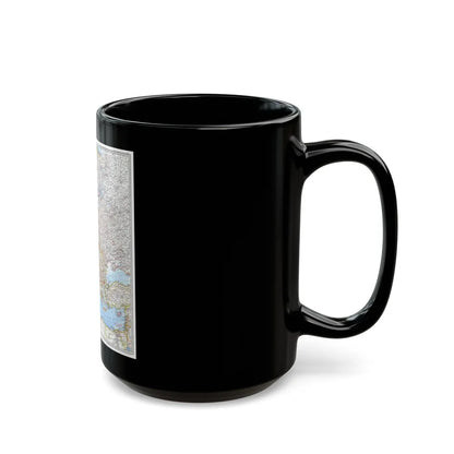 Europe (1969) (Map) Black Coffee Mug-Go Mug Yourself