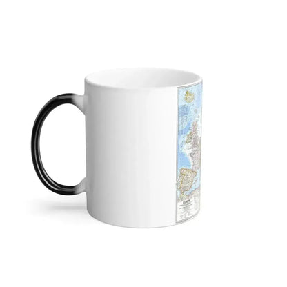 Europe (1969) (Map) Color Changing Mug 11oz - Go Mug Yourself