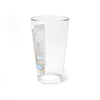 Europe (1969) (Map) Pint Glass 16oz-Go Mug Yourself