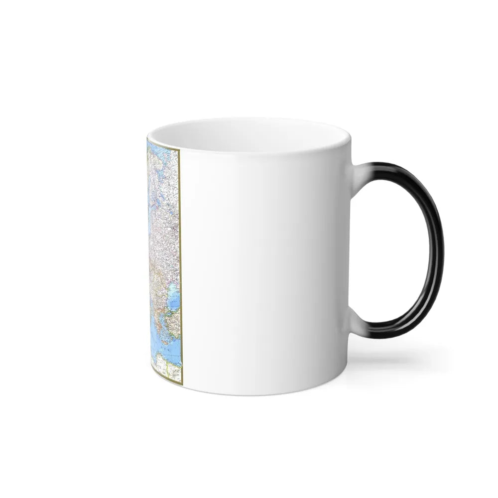 Europe (1977) (Map) Color Changing Mug 11oz-Go Mug Yourself