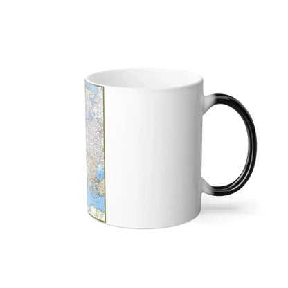 Europe (1977) (Map) Color Changing Mug 11oz - Go Mug Yourself