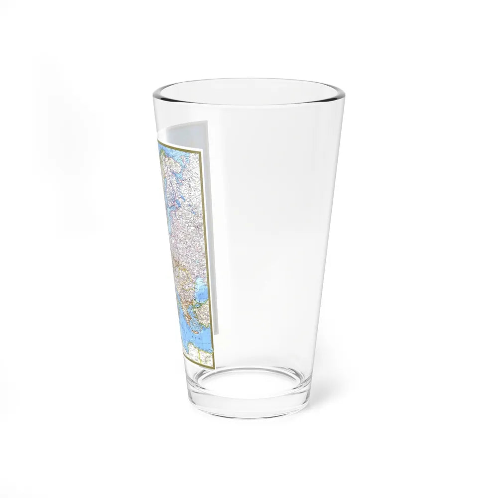 Europe (1977) (Map) Pint Glass 16oz-Go Mug Yourself