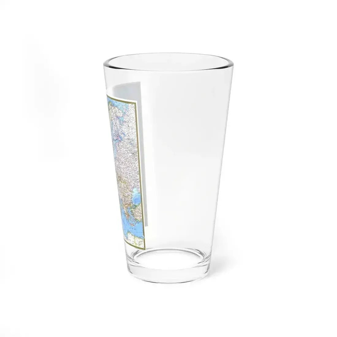 Europe (1977) (Map) Pint Glass 16oz - Go Mug Yourself