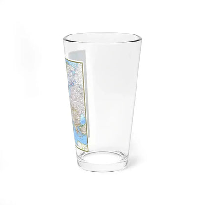 Europe (1977) (Map) Pint Glass 16oz - Go Mug Yourself