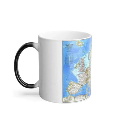 Europe (1983) (Map) Color Changing Mug 11oz - Go Mug Yourself