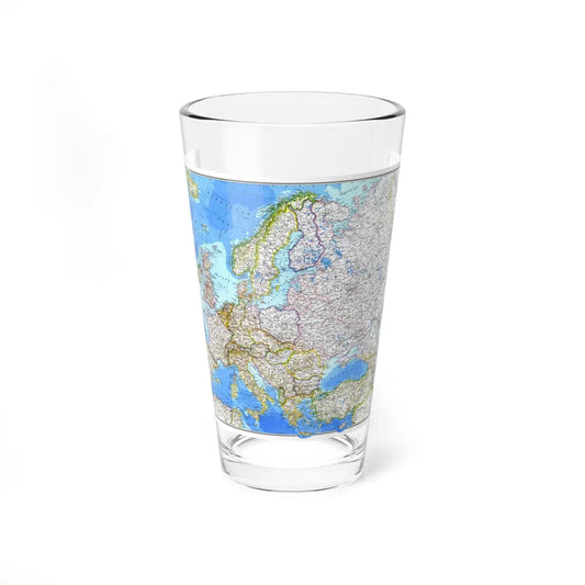 Europe (1983) (Map) Pint Glass 16oz-16oz-Go Mug Yourself