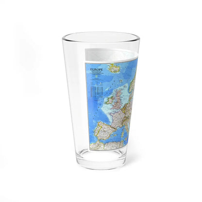 Europe (1983) (Map) Pint Glass 16oz-Go Mug Yourself