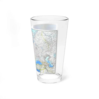 Europe (1983) (Map) Pint Glass 16oz - Go Mug Yourself