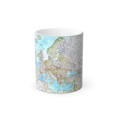 Europe (1992) (Map) Color Changing Mug 11oz-11oz-Go Mug Yourself