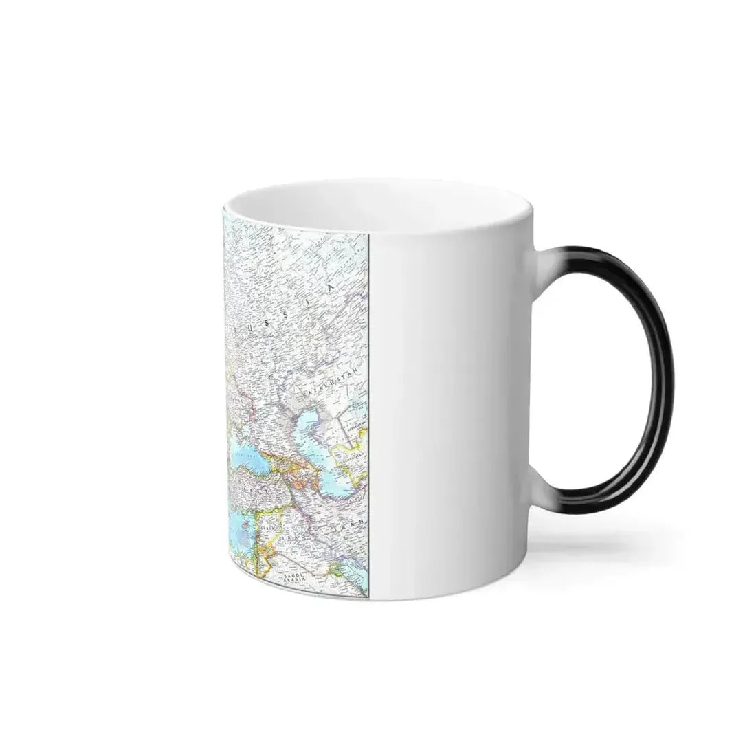 Europe (1992) (Map) Color Changing Mug 11oz - Go Mug Yourself