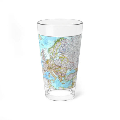 Europe (1992) (Map) Pint Glass 16oz-16oz-Go Mug Yourself