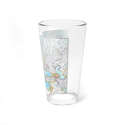 Europe (1992) (Map) Pint Glass 16oz-Go Mug Yourself