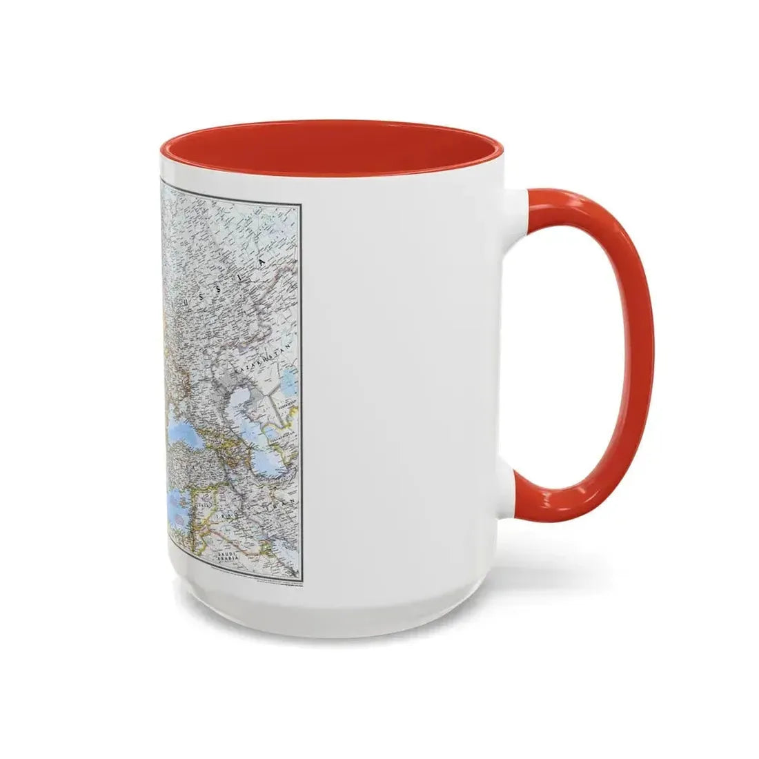 Europe (2004) (Map) Accent Coffee Mug - Go Mug Yourself