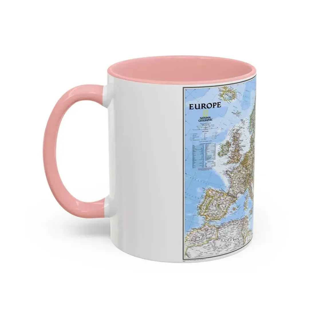 Europe (2004) (Map) Accent Coffee Mug - Go Mug Yourself