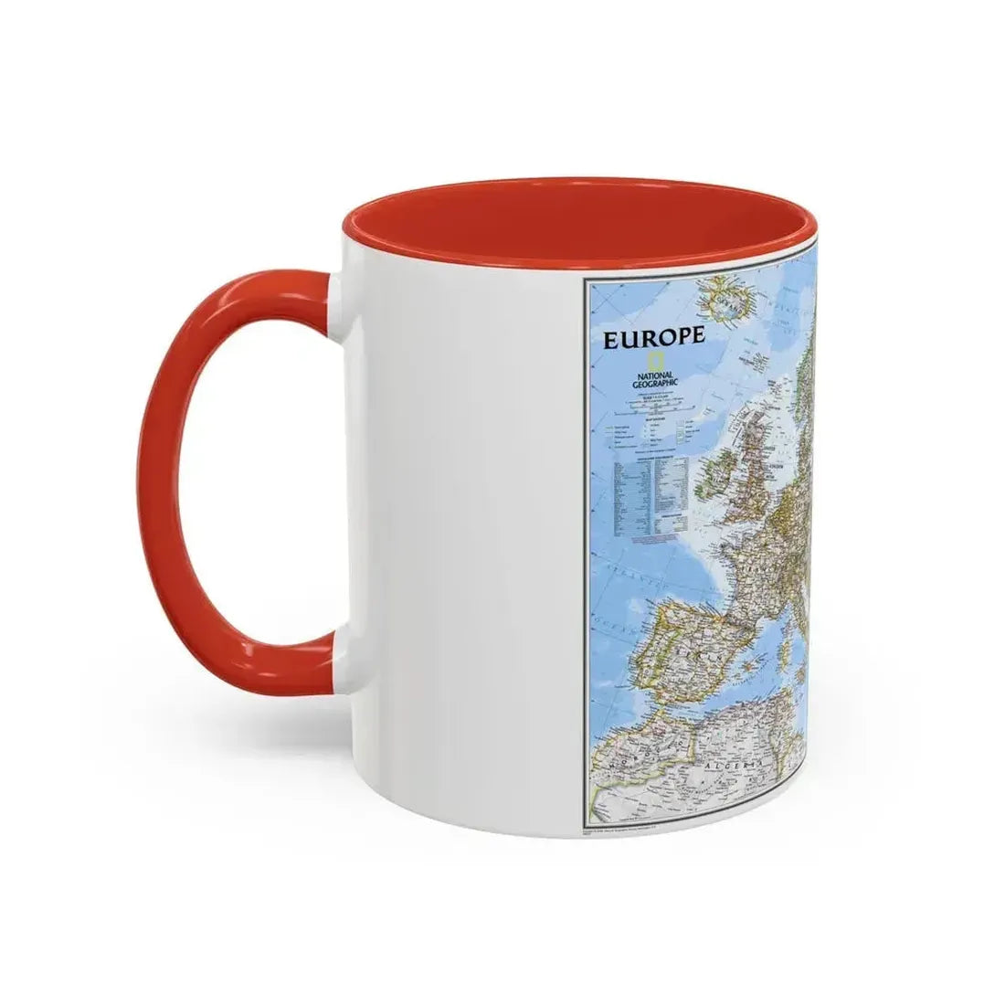 Europe (2004) (Map) Accent Coffee Mug - Go Mug Yourself