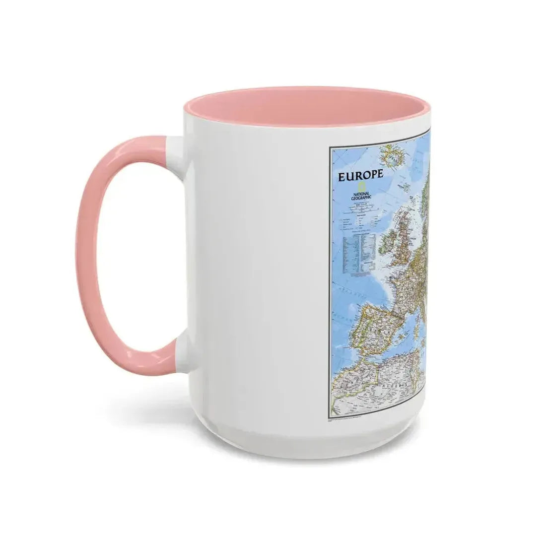Europe (2004) (Map) Accent Coffee Mug - Go Mug Yourself