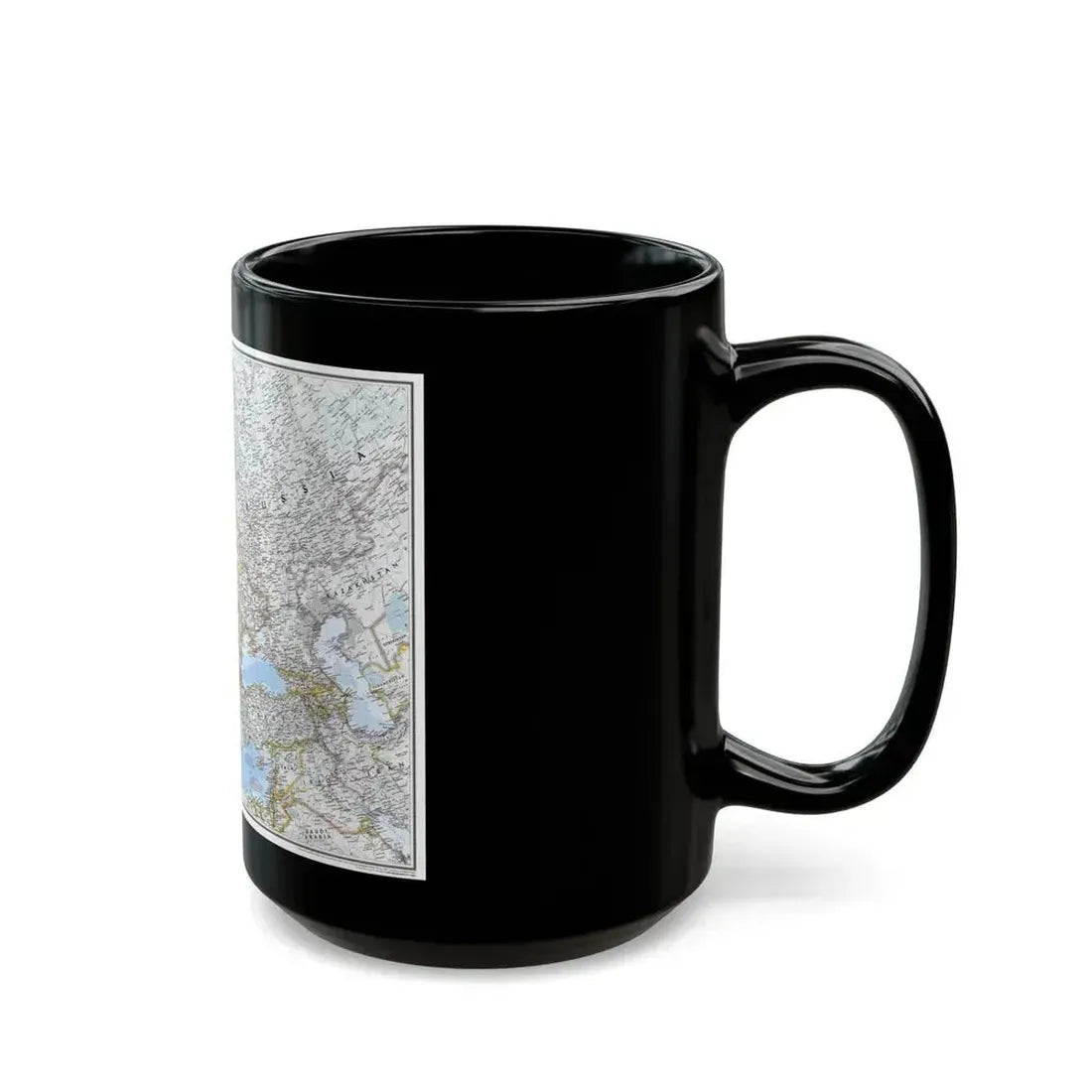 Europe (2004) (Map) Black Coffee Mug - Go Mug Yourself