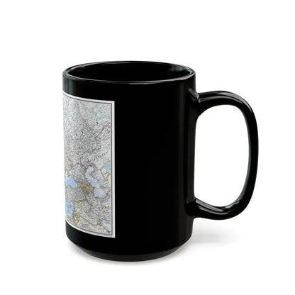Europe (2004) (Map) Black Coffee Mug - Go Mug Yourself