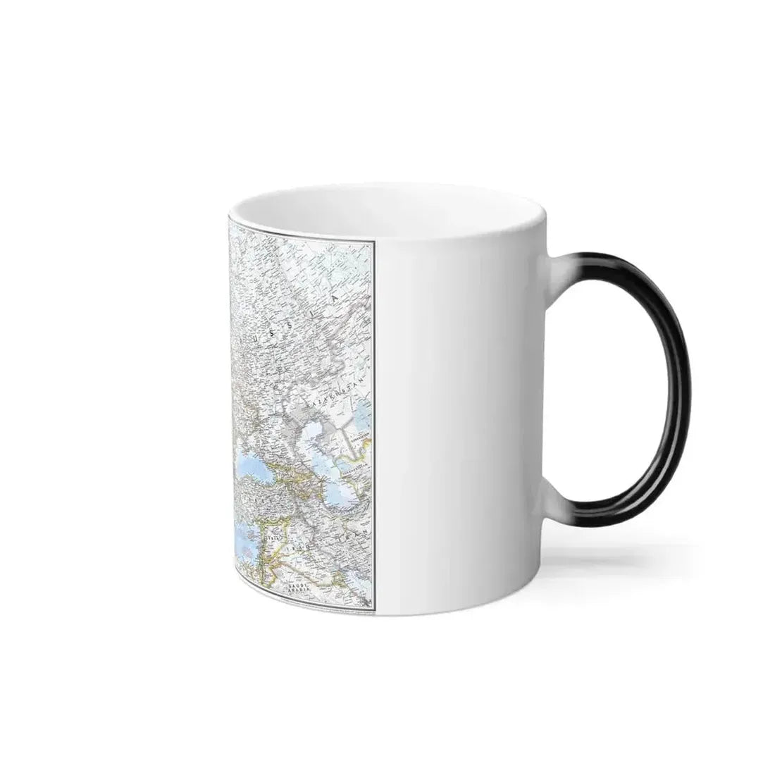 Europe (2004) (Map) Color Changing Mug 11oz - Go Mug Yourself