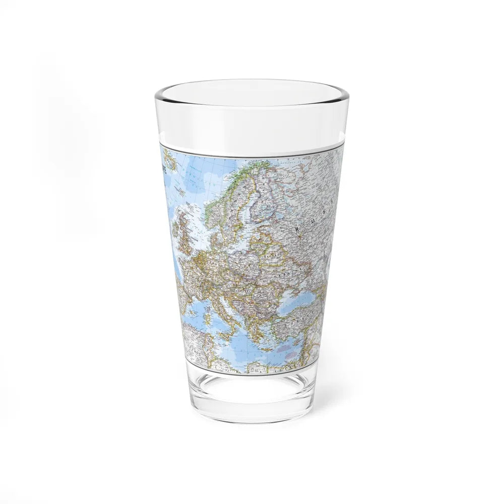 Europe (2004) (Map) Pint Glass 16oz-16oz-Go Mug Yourself