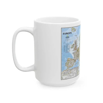 Europe (2004) (Map) White Coffee Mug - Go Mug Yourself