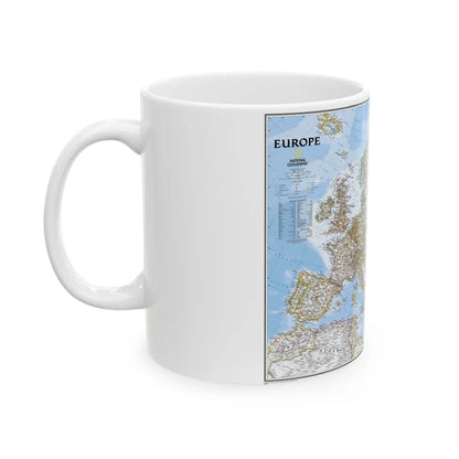 Europe (2004) (Map) White Coffee Mug-Go Mug Yourself