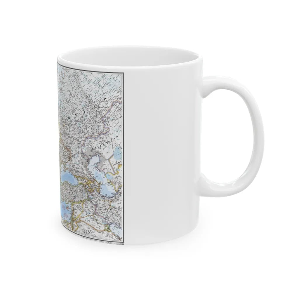 Europe (2004) (Map) White Coffee Mug-Go Mug Yourself