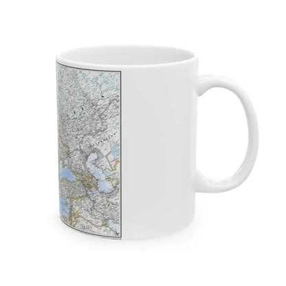Europe (2004) (Map) White Coffee Mug - Go Mug Yourself