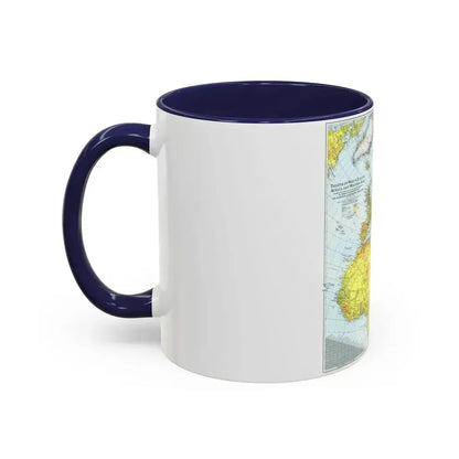 Europe, Africa, and Western Asia - Theater of War (1942) (Map) Accent Coffee Mug - Go Mug Yourself