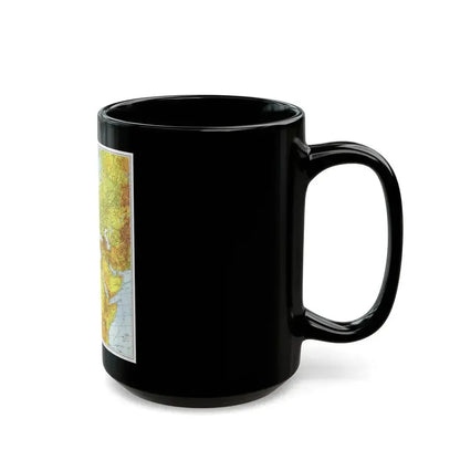Europe, Africa, and Western Asia - Theater of War (1942) (Map) Black Coffee Mug - Go Mug Yourself