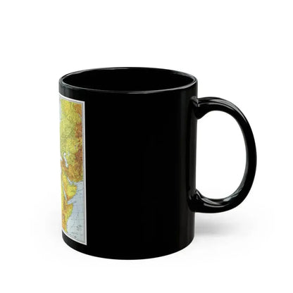 Europe, Africa, and Western Asia - Theater of War (1942) (Map) Black Coffee Mug - Go Mug Yourself