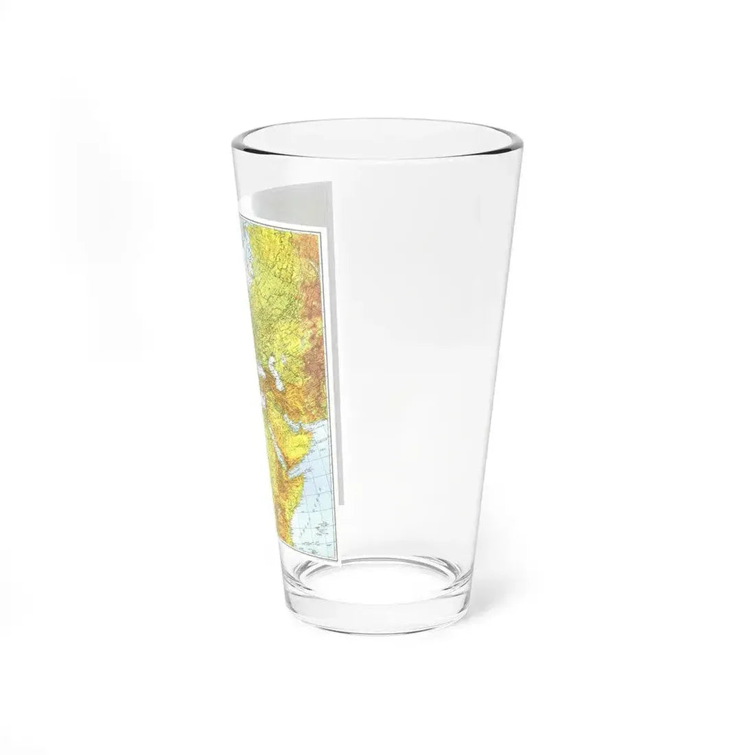 Europe, Africa, and Western Asia - Theater of War (1942) (Map) Pint Glass 16oz - Go Mug Yourself