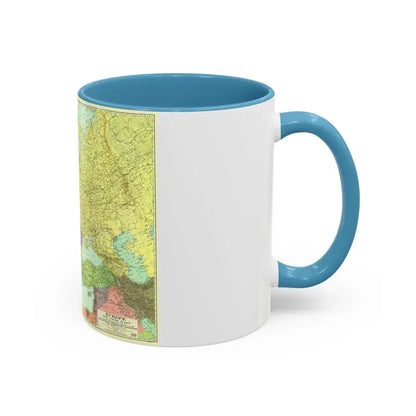 Europe and the Near East (1929) (Map) Accent Coffee Mug - Go Mug Yourself