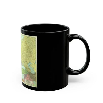 Europe and the Near East (1929) (Map) Black Coffee Mug - Go Mug Yourself