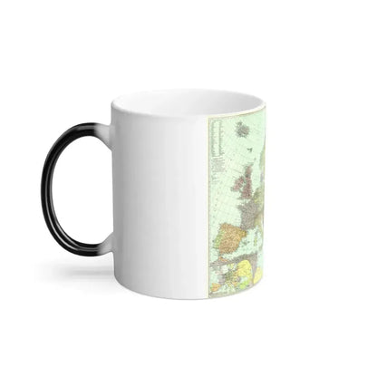 Europe and the Near East (1929) (Map) Color Changing Mug 11oz - Go Mug Yourself