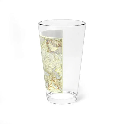 Europe and the Near East (1940) (Map) Pint Glass 16oz - Go Mug Yourself