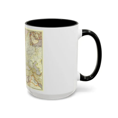 Europe and the Near East (1943) (Map) Accent Coffee Mug - Go Mug Yourself